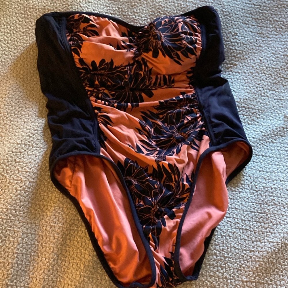 LOFT BEACH Tummy Control Swim Suit One Piece
